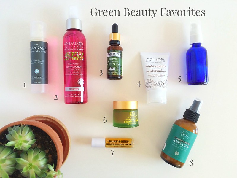 Green Beauty Favorites