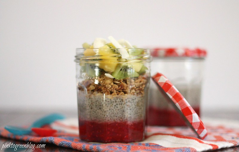 Breakfast Parfait with chia