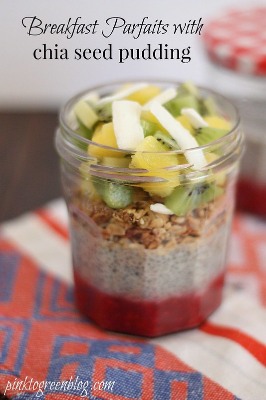 Breakfast Parfait with Chia Seed Pudding